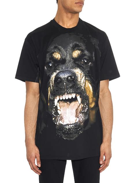 rottweiler shirt givenchy|studio homme givenchy t shirt.